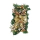 thumbnail image 2 of Navidad Artificial Escalera Swag Guirnalda Decoración Puerta Regalo Arco Interior Dorado, 2 of 5