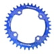 thumbnail image 4 of 104BCD Plato Redondo Estrecho Ancho 30-38T Cadena Y Rueda De Bicicleta MTB Azul 36T, 4 of 5