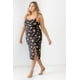 thumbnail image 5 of Vestido Midi Sin Mangas Con Fruncido Y Estampado Floral, 5 of 5