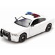 thumbnail image 1 of Modelo de coche Motormax 1/24 Dodge Charger Policía Blanco, 1 of 9