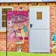 thumbnail image 2 of Angelina Ballerina-bandera de jardín temática. Regalo perfecto para fans, amigos y familiares, ideal para actividades al aire libre y decoración de fiestas.28CM*45CM, 2 of 5