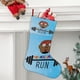 thumbnail image 2 of PhonicsMan Tema: Calcetines de Navidad, fino lino blanco para colgar en escaleras y chimenea, decoración navideña para el hogar, regalo de Navidad.54cm×38cm, 2 of 5