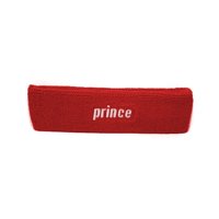 Cintillo Prince Rojo Logo Blanco Tenis Padel