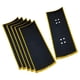 thumbnail image 4 of 6 Uds Cinta De Agarre De Diapasón Accesorios Antideslizantes Para Mini Monopatín Suministros Amarillo Negro Agujero, 4 of 5
