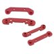 thumbnail image 1 of 4x Piezas De Coche RC Con Brazo Oscilante Reforzado Para 1:12 Wltoys 124018 124019 Rojo, 1 of 5