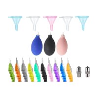 Magideal - Herramientas De Alfarería, Aplicador De Puntas De Precisión, Herramienta De Reparación De Arte Cerámico, Herramienta Auxiliar Práctica, Herramientas Juego B 55 Piezas