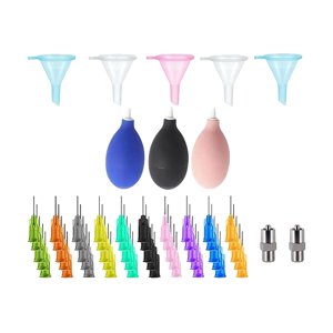 Magideal - Herramientas De Alfarería, Aplicador De Puntas De Precisión, Herramienta De Reparación De Arte Cerámico, Herramienta Auxiliar Práctica, Herramientas Juego B 55 Piezas