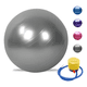 thumbnail image 2 of Pelota balon 75 cm pilates yoga con inflador pelotas Gris, 2 of 3