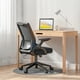 thumbnail image 2 of Silla de oficina luxury ergonómica negra, 2 of 6