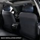 thumbnail image 3 of Titanic Funda Protectora Universal Para Reposacabezas De Coche Funda Elástica Para Reposacabezas De Asiento De Auto Funda De Tela Antipolvo Accesorios De Interior 2 Piezas, 3 of 6