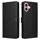 thumbnail image 5 of Funda Cartera para iPhone 16 con Tarjetero, Soporte y Cordón - Protección Negro, 5 of 6
