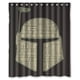thumbnail image 1 of Cortina de ducha de Star Wars, juego de cortina de baño con ganchos, tamaño 60 x 72 pulgadas, 1 of 3