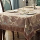 thumbnail image 3 of Mantel de chenilla con borlas, mantel de mesa, mantel de mesa de café, mantel de toalla, tela a prueba de polvo, 3 of 5
