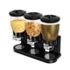 thumbnail image 1 of Dispensador De Cereal Triple Dispensador Hermético negro, 1 of 4