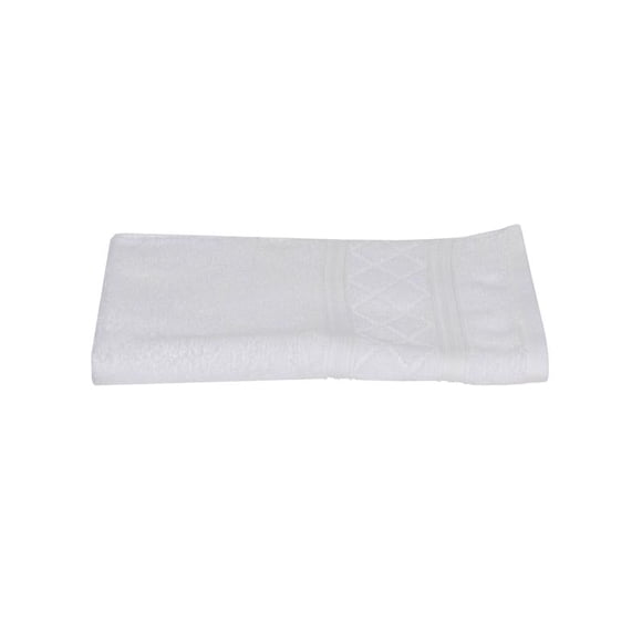 Toalla de mano Sttelli Radiance White Cotton, 1 pieza (paquete de 6)