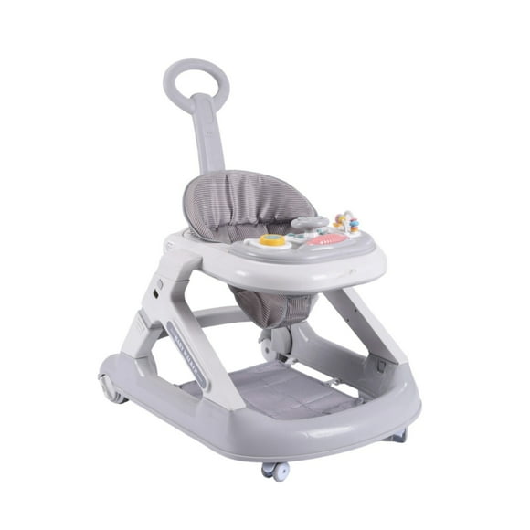 Andador Caminador 5 En 1 Con Apoya Pies LuBabycas Gris