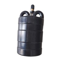 Magideal - Tapón De Tubería Inflable, Tapón De Prueba De Alcantarillado, Reparación De Tapón De Globo De Goma, Tapón De Prueba De Presión De Tubería Fácil De , Dn 75Mm