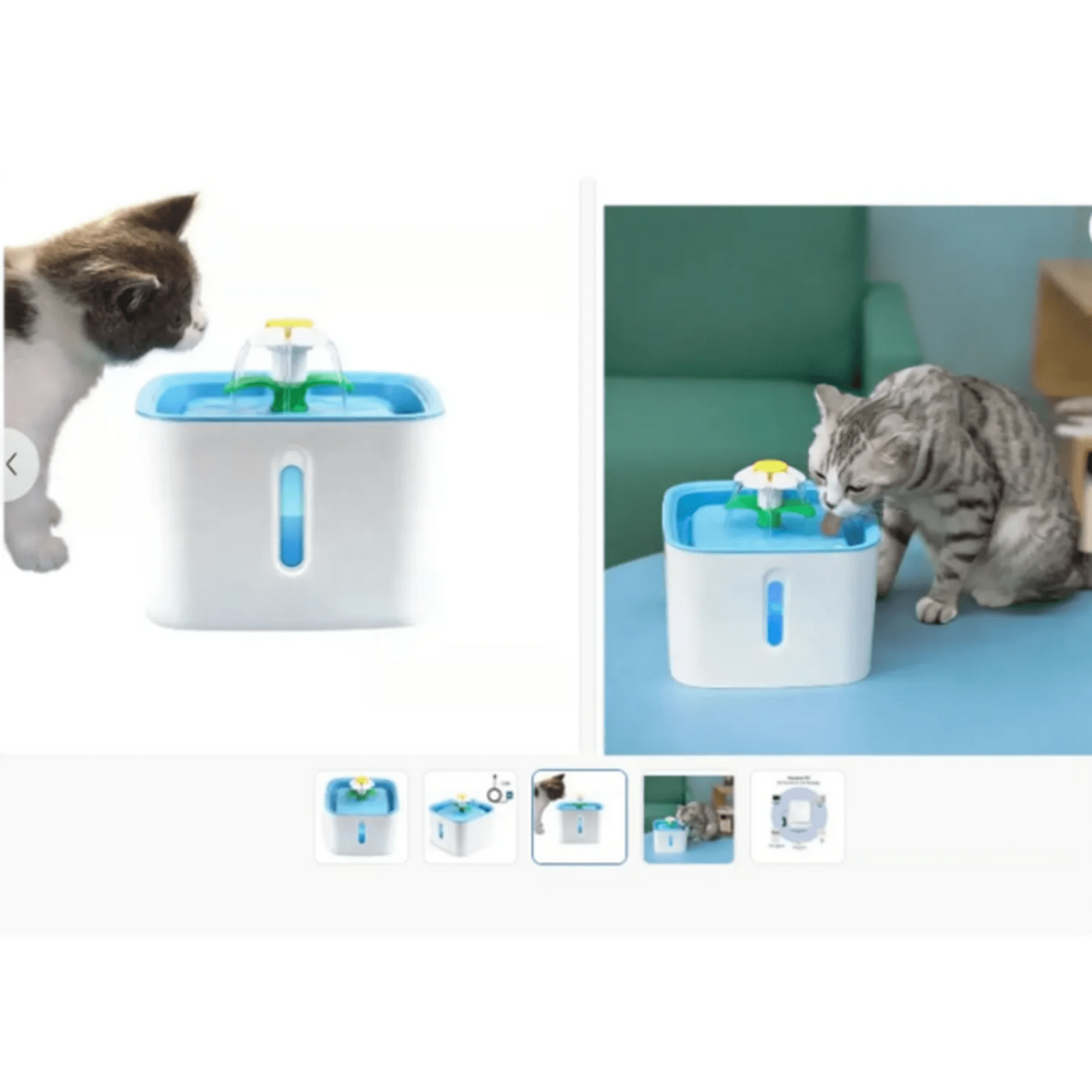 Genérico - Dispensador De Agua Automatico Tipo Fuente Para Mascotas