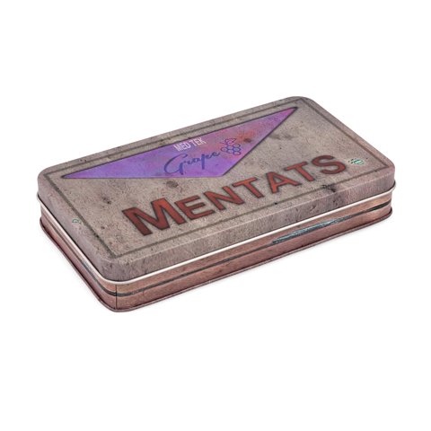 Réplica De Estaño De Almacenamiento Fallout Grape Mentats Para Joyería