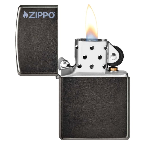 Encendedor Zippo 28378ZL Classic Grey with Zippo Logo | Lider