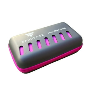3Angeli - Toalla Microfibra Xl Fucsia - Fácil Secado, Deporte, Viaje Exprenee