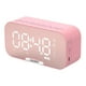 thumbnail image 1 of Altavoz Exterior Estéreo Bajo Digital LED Reloj Rosa, 1 of 3