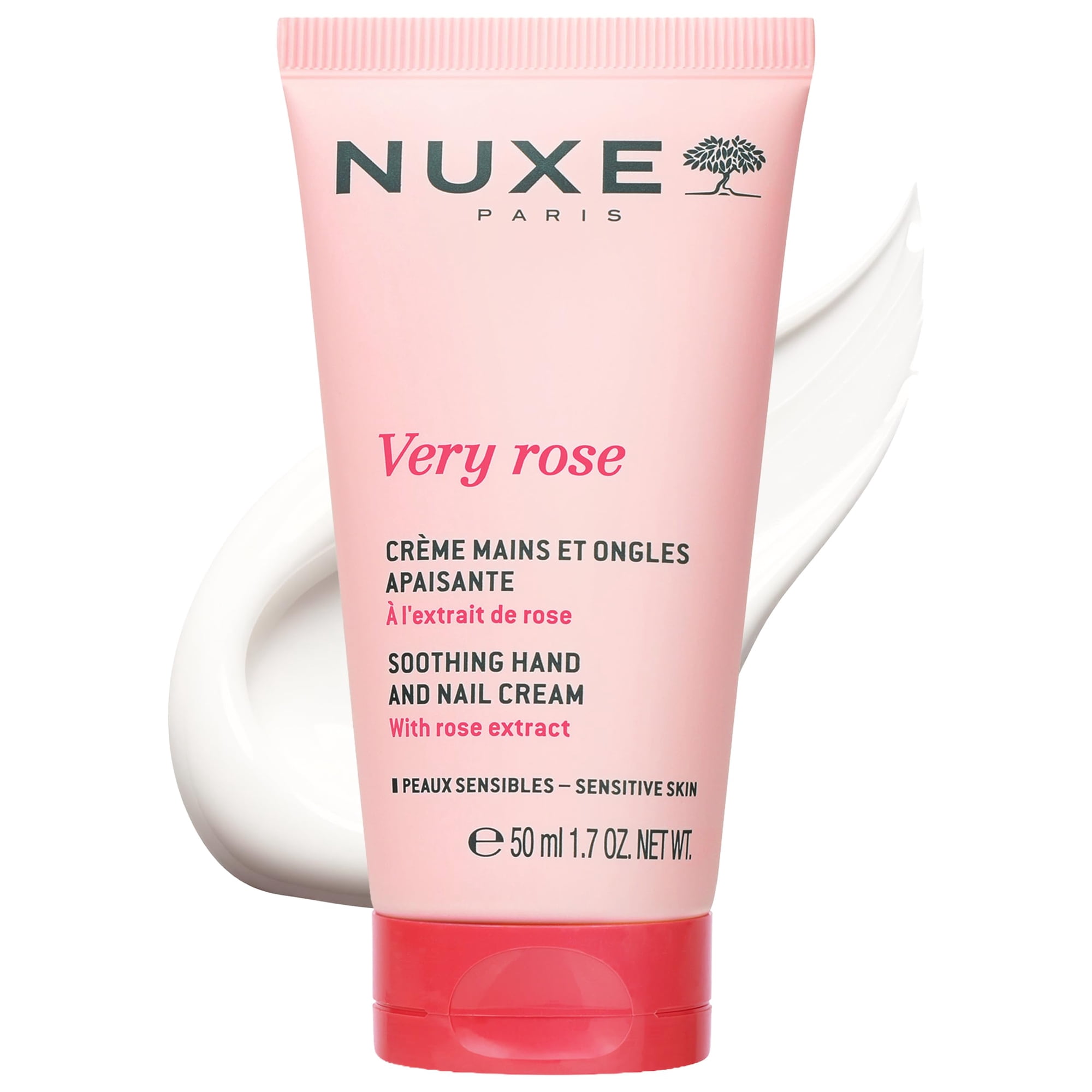 Crema De Manos Y Uñas Nuxe Very Rose Hydrating 50 Ml