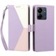 thumbnail image 3 of Funda Cartera para Xiaomi Redmi 13C con Cierre Magnético, Tricolor, Morado, 3 of 6