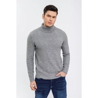 Likeshop - Sweater Hombre Tejido Algodon Cuello Alto Colores 7211