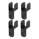 thumbnail image 3 of 4 Piezas De Placa De Fijación Para Conectores De Anclaje De Postes Para Muebles, Pabellones Y Pérgolas, 3,8 Cm, 3 of 5