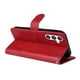 thumbnail image 2 of Funda Billetera para Samsung Galaxy S23 FE con Porta Tarjetas y Soporte Ajustable Rojo, 2 of 5