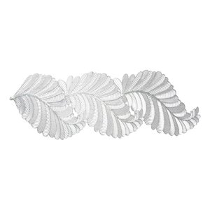 Genérico - Camino Mesa Decorativo Diseño Hojas Calado Texturizado Jhn