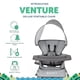 thumbnail image 2 of Silla portátil Baby Delight Go with Me Venture Elephant Grey, 2 of 6