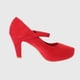 thumbnail image 4 of Zapato Taco Rojo Vía Franca, 4 of 4