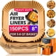thumbnail image 1 of Forros Desechables Para Freidora Air Fryer 150 Piezas 8 Pulgadas Para Freidoras De 5 A 8 Cuartos, 1 of 6