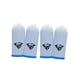 thumbnail image 1 of Pack X4 Dedales Gamer Funda Fibra Plata Edición Ultra Blanco Azul, 1 of 2