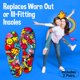 thumbnail image 5 of Plantillas para zapatos Silly Feet con aroma a chicle para niños, 2 pares, 5 of 7
