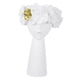 thumbnail image 2 of Jarrón De Flores Con Cabeza De Niña Nórdica, Jardineras De Estatua, Macetas Florales Altas, Adorno, Blanco, 2 of 3
