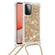 thumbnail image 2 of Funda FOXDOCK para Samsung Galaxy A72 5G con Cuerda Ajustable, Brillo Líquido, Protección Antigolpes y Lente – Ideal para Regalo, 2 of 6