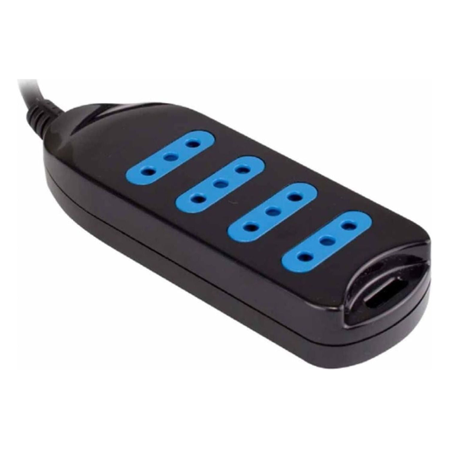 Philco - Alargador Extension 4 Entradas 5mts Negro