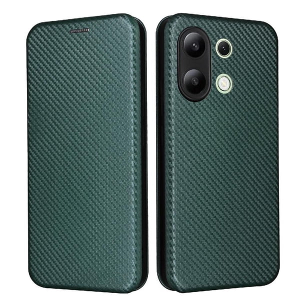 Funda Flip para FOXDOCK Xiaomi Redmi Note 13 4G - Funda magnética de negocios, funda protectora delgada