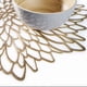thumbnail image 3 of Set 2 Individuales Gold Fantasía Dorado BVS, 3 of 3