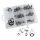 thumbnail image 5 of La ca?a de pescar del acero inoxidable 60pcs guía el kit de reparación de la barra de los anillos de la extremidad con la caja, 5 of 5
