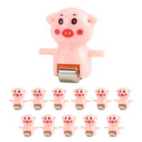 Magideal - Tobogán Escaleras Juguete Repuesto Subir Escaleras Juguete Accs Animales Modelo Reemplazar Linda Montaña Rusa Accesorios De Juguete Para Niños Niñas R 12 Piezas De Cerdo