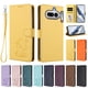 thumbnail image 3 of Funda Billetera con Relieve de Gato para Nothing Phone 4A, Amarillo, 3 of 6