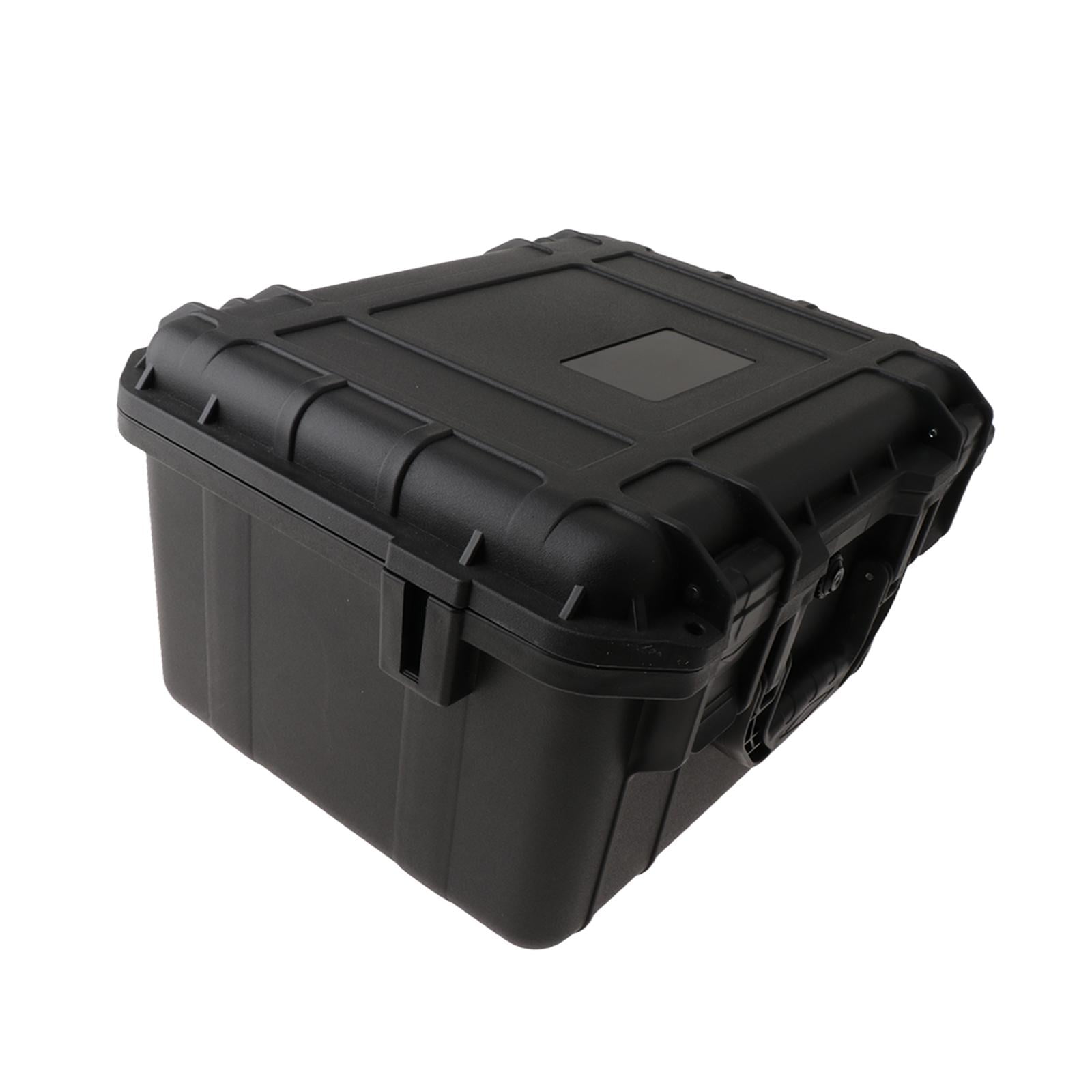Magideal - Caja De Almacenamiento Impermeable Estuche Rígido Protección Espuma Interna Caja Portátil Para Herramientas Con Cierre Mango Ergonómico Adecuado Para 35x29x19cm