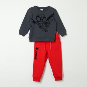 Conjunto Polerón Y Pantalón Spidey Spider-Man Marvel Con Estampado - Niño 2-8 Años
