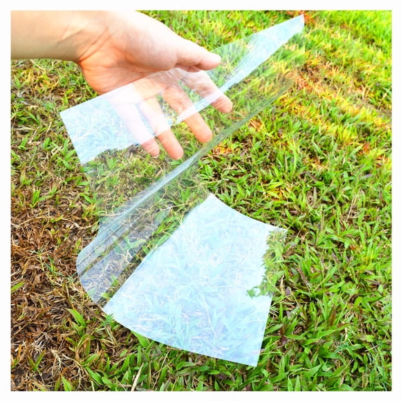 Láminas de Mylar ZHluja 30,5 x 61 cm – Pack de 15 Transparentes PET