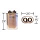 thumbnail image 3 of Capacitor Genteq 10 UF 370V 97F9002 Oval, 3 of 3
