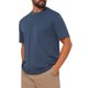 thumbnail image 4 of INSPIRE CHIC Camiseta Texturizada para Hombre de Manga Corta Cuello Redondo Casual de Verano Tallas S Azul Marino, 4 of 5